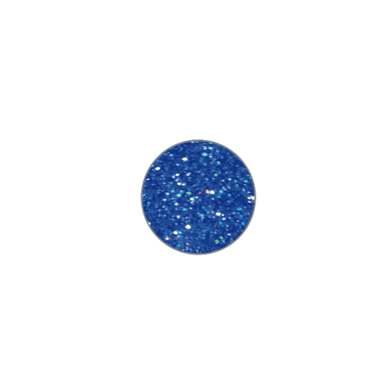 Vinilo Glitter Flake Azul