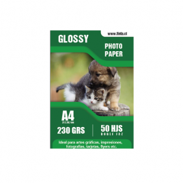 Glossy  A4 X 50 230 doble faz