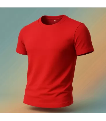 Polera Algodón Dogo Roja