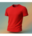 Polera Algodón Dogo Roja