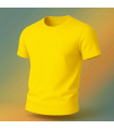 Polera Algodón Dogo Amarilla