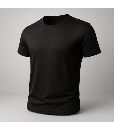 Polera Poliéster Negra