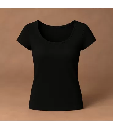 Polera Guadalupe Negra