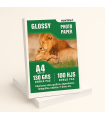 Glossy  Doble Faz A4 X 100 - 130 GRS
