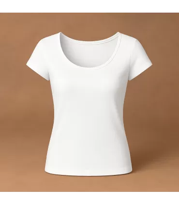 Polera Guadalupe Blanca