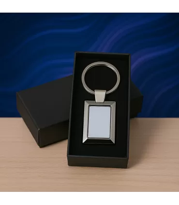 Llavero Rectangular Metálico