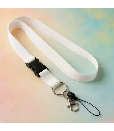 Lanyard Blanco