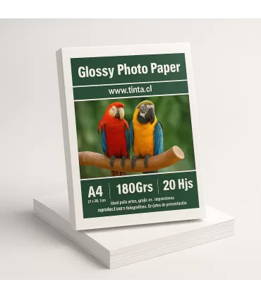 Glossy  A4 X 20 - 180 GRS