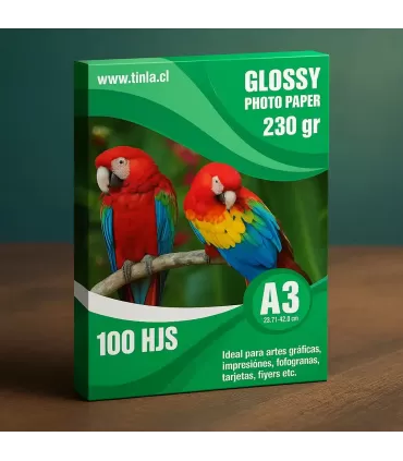 Glossy A3 x 230 x 100 hjs