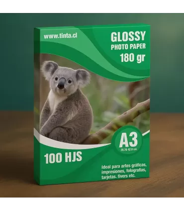 Glossy A3 x 180 x 100 hjs
