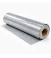 Rollo Vinilo Glitter Plateado 25 mts