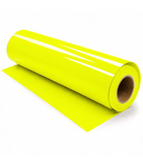 Rollo Vinilo Amarillo Fluor 25 mts