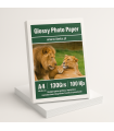 Glossy  A4 X 100 - 130 GRS