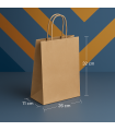 Pack 12 Bolsas Kraft Grande