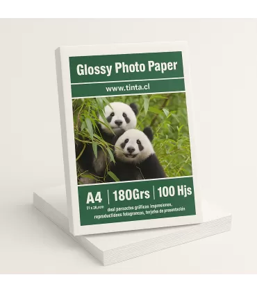 Glossy  A4 X 100 - 180 GRS